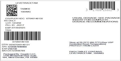 label - 27808 LEVET 1000MG